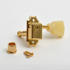 Kluson Classic K-Line 3+3 arany kulcskészlet tulipán gombbal