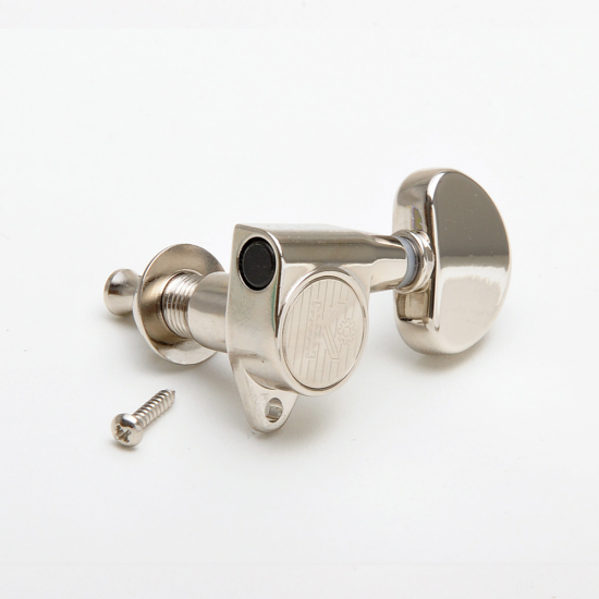 Kluson Roundback 3+3 nikkel kulcskészlet Grover gombokkal 