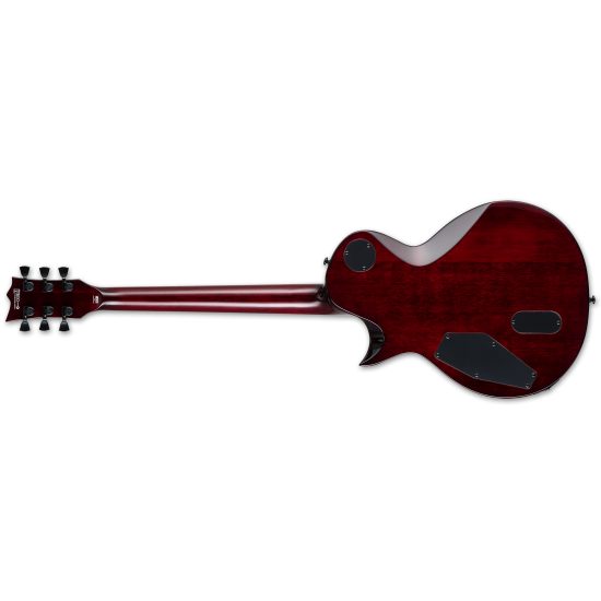 LTD EC-1000 QM See Thru Black Cherry Fluence