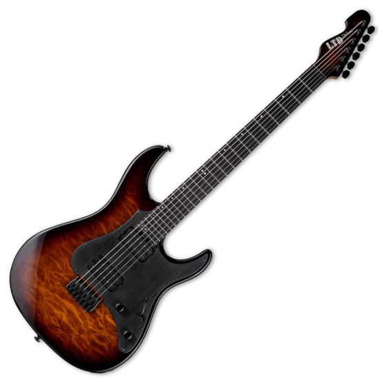 LTD SN-1000HT QM Dark Brown Sunburst
