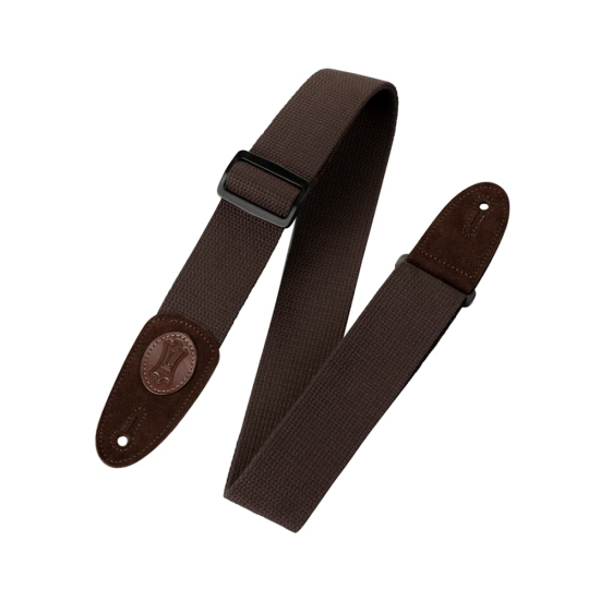 Levys MSSC8-BRN pamut gitárheveder barna