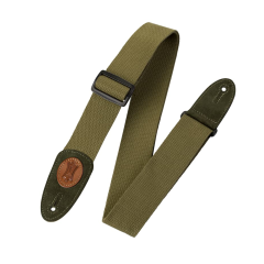 Levys MSSC8-GRN pamut gitárheveder zöld