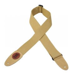 Levys MSSC8-TAN pamut gitárheveder homok