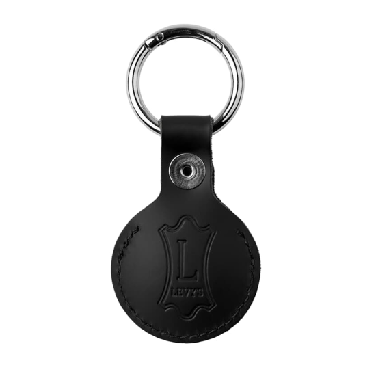 Levys A66AIR-BLK AirTag kulcstartó fekete