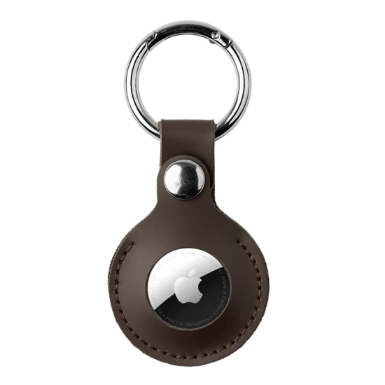 Levys A66AIR-DBR AirTag kulcstartó sötét barna