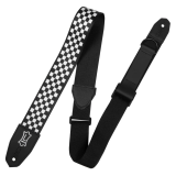 Levys MPRH-28 Poly Right Height Checkberboard Textil gitár heveder