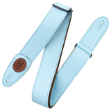 Levys MSS7G-SBL Tri-Glide Series Powder Blue bőr gitárheveder