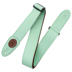 Levys MSS7G-SGN Tri-Glide Series Aqua Green bőr gitárheveder