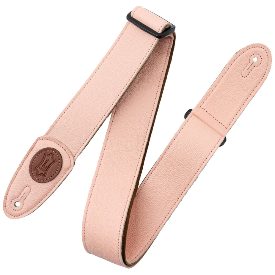 Levys MSS7G-SPK Tri-Glide Series Soft Pink bőr gitárheveder