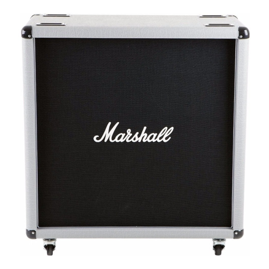 Marshall Silver Jubilee 2551BV 4x12 hangláda