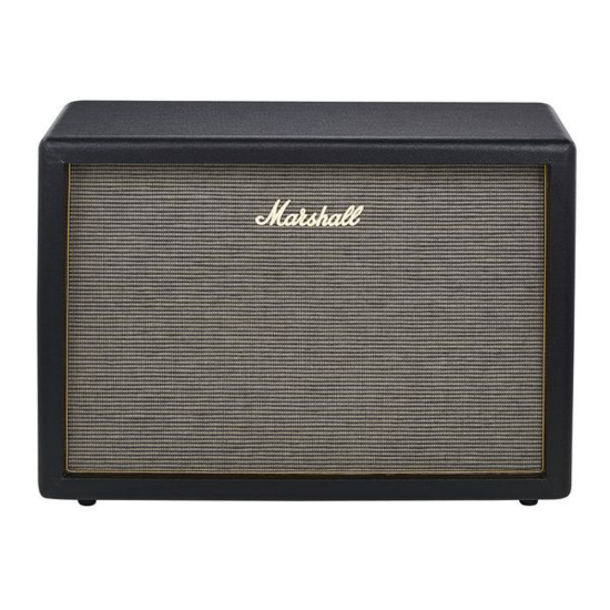 Marshall Origin 2x12 hangláda