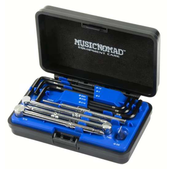 MusicNomad MN235 Premium Guitar Tech Truss Rod Wrench Set