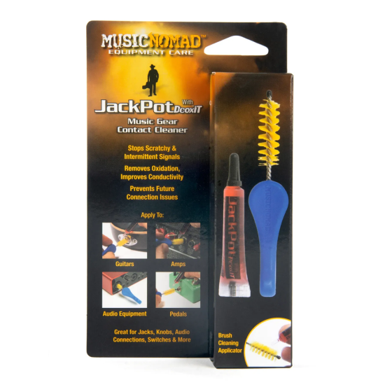 MusicNomad MN287 JackPot Music Gear Contact Cleaner Set