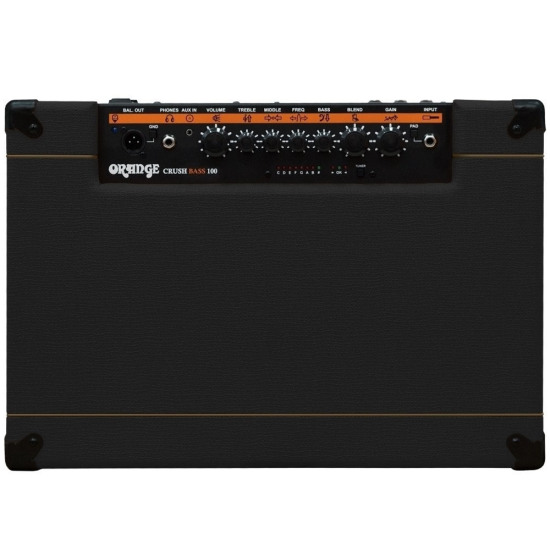 Orange Crush Bass 100 Black basszuskombó