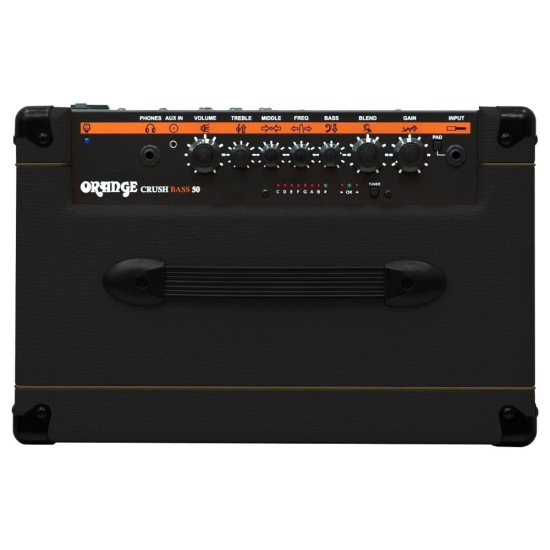 Orange Crush Bass 50 Black basszuskombó