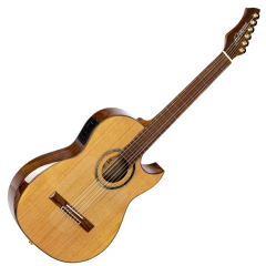 Ortega FLAMETAL-TWO Ben Woods Signature elektro-klasszikus gitár