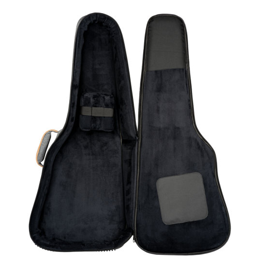 Ortega DeLuxe Acoustic Bass prémium puhatok szürke