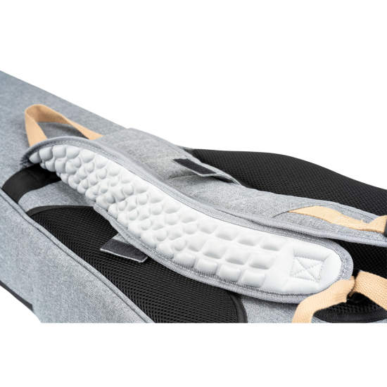 Ortega DeLuxe Acoustic Bass prémium puhatok szürke