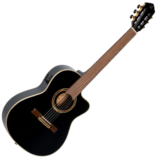 Ortega RCE138-T4BK Performer Series klasszikus gitár