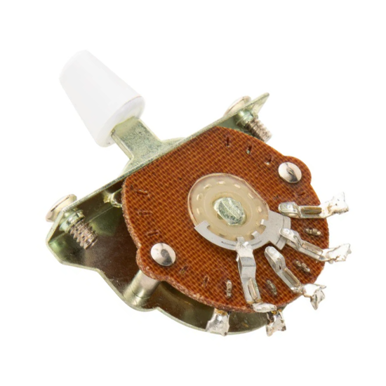 PRS 5-Way Silver Sky Blade Switch fehér kupakkal