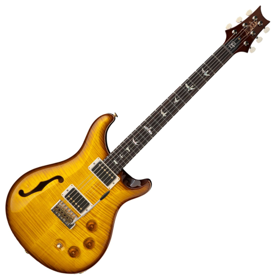 PRS DGT Semi-Hollow McCarty Tobacco Sunburst