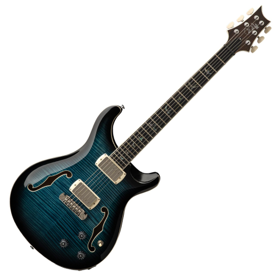 PRS SE Hollowbody II Piezo Peacock Blue Smokeburst - 2026