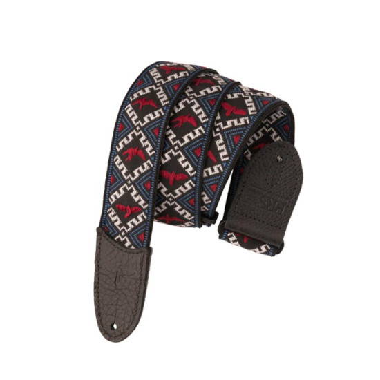 PRS Jacquard Hootenanny Strap Red, White & Blue