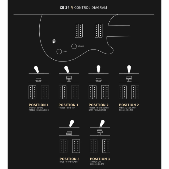 PRS CE 24  Faded Abalone
