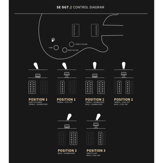 PRS SE DGT Laurel Burl McCarty Tobacco Burst Limited Edition