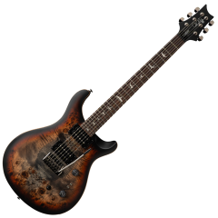 PRS SE Custom 24-08 Poplar Burl Charcoal Cherry Midnight Burst Limited Edition