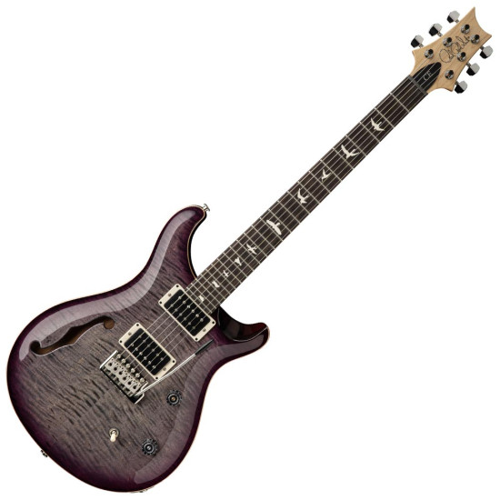 PRS CE 24 Semi-Hollow Faded Gray Black Purple Burst