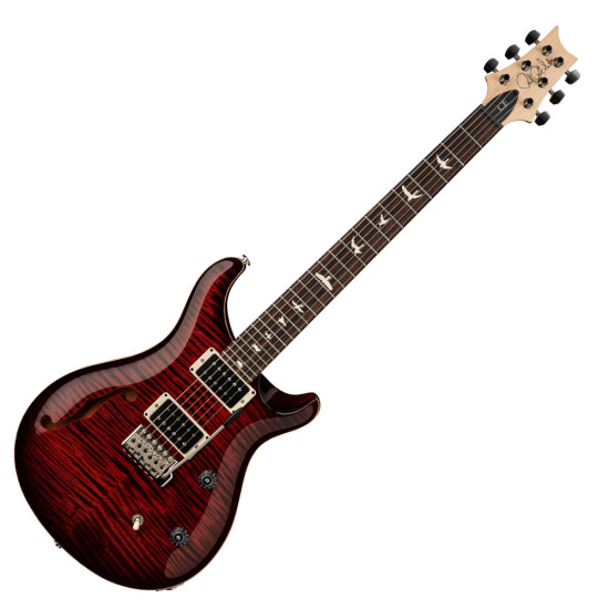 PRS CE 24 Semi-Hollow Fire Red Burst
