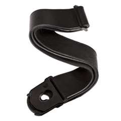 D'addario 50PLL00 Lock Strap fekete bőr heveder