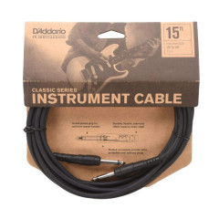 Planet Waves by D'addario PW-CGT-15 egyenes-egyenes hangszerkábel 4,5m