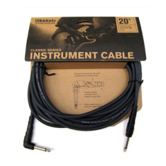 Planet Waves by D'addario PW-CGTRA-20 egyenes-pipa hangszerkábel 6m