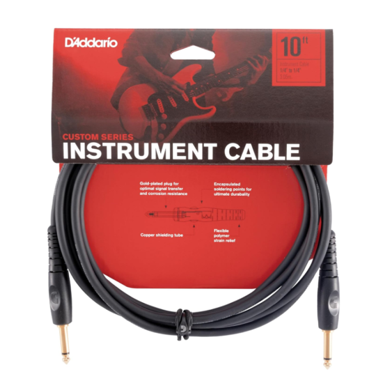 Planet Waves by D'addario PW-G-10 egyenes-egyenes hangszerkábel 3m