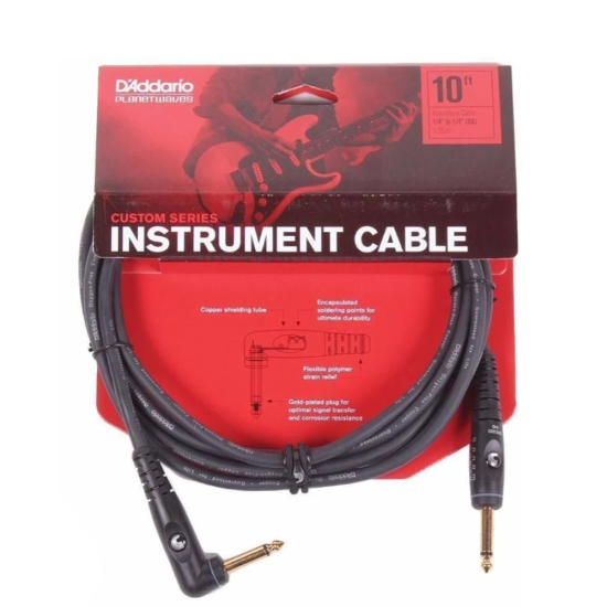 Planet Waves by D'addario PW-GRA-10 egyenes-pipa hangszerkábel 3m