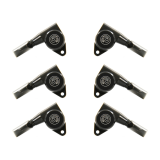 Planet Waves by D'addario PWAT-332L  auto-trim 3+3 fekete gitárhangoló kulcskészlet