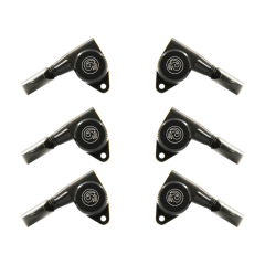 Planet Waves by D'addario PWAT-332L  auto-trim 3+3 fekete gitárhangoló kulcskészlet