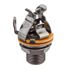 Pure Tone PTT1BN Mono Multi-Contact 1/4″ Output Jack - Black Nickel