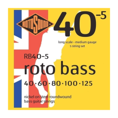 Rotosound RB40-5 húrkészlet 40-125