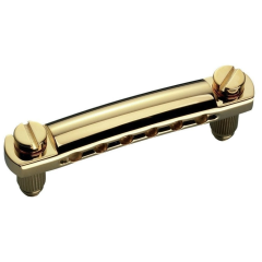 Schaller Stop Tailpiece Gold