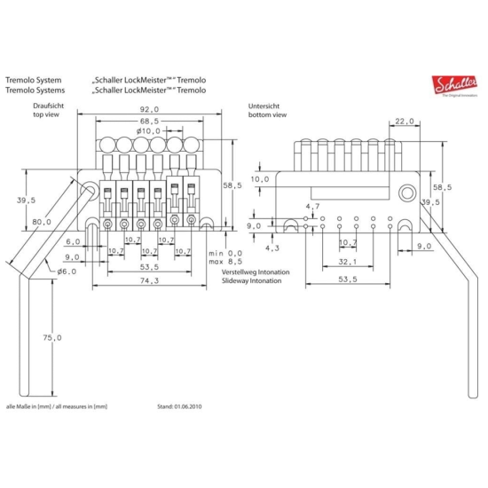 Schaller Lockmeister 6 Tremolo fekete