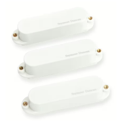 Seymour Duncan AS-1s Blackouts Strat Set - White