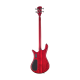 Spector NS Dimension MS 4 Inferno Red Gloss