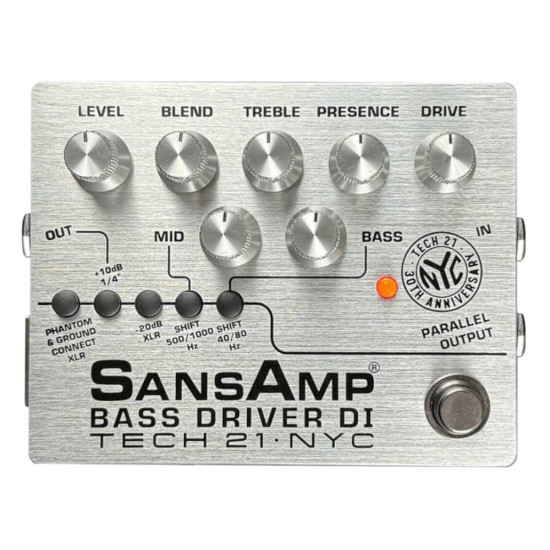Tech21 SansAmp Bass Driver D.I. 30th Anniversary