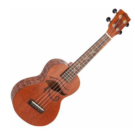 Mahalo MA2PH Artist Elite Series Pharaoh Koncert ukulele tokkal