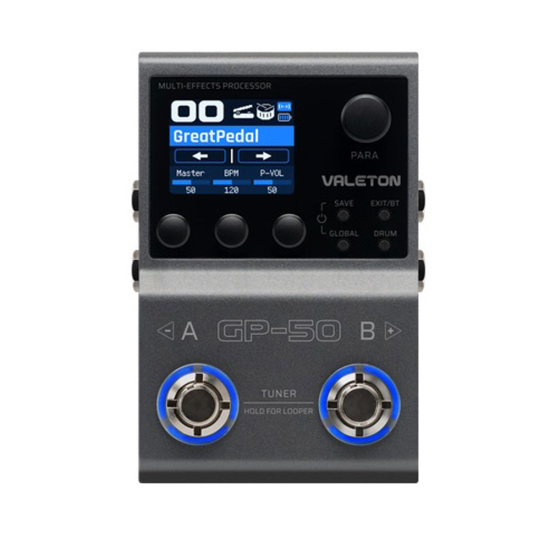 Valeton GP-50 multi-effekt processzor pedál