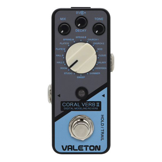 Valeton Coral Verb II reverb effektpedál