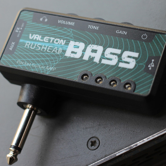 Valeton Rushead Bass mini fejhallgató erősítő basszusgitárhoz